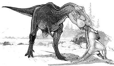 Dryptosaurus- Dinosaurier